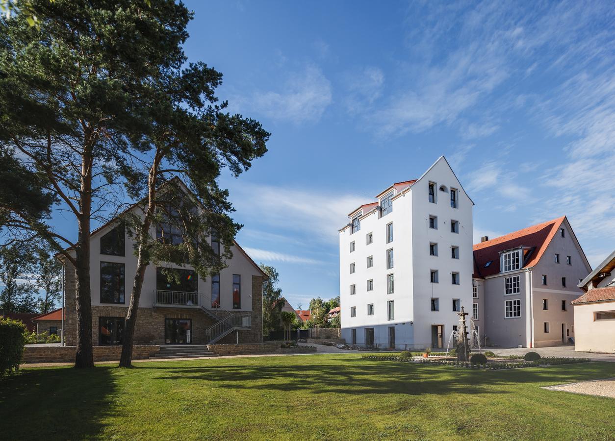 Hotel Dorfmuhle Lehrberg Esterno foto